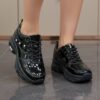 photo_2_2026-08-13_01-41-46-1 کتونی اسپرت لژدار فول مشکی ورنی Women’s Platform Full Black Patent Sneakers