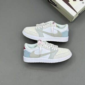 کفش نایک ایر جردن وان لو تراویس اسکات پاریس Nike Air Jordan 1 Low Travis Scott Paris