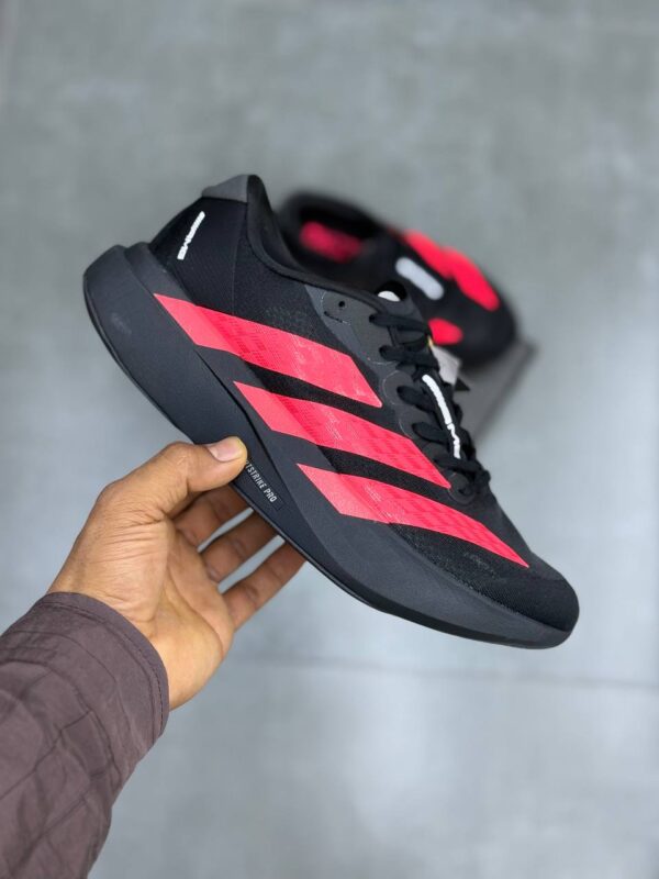 کفش آدیداس آدیزیرو ایو اس ال مرسدس بنز مشکی قرمز Adidas Adizero Evo SL Mercedes Benz Black Red